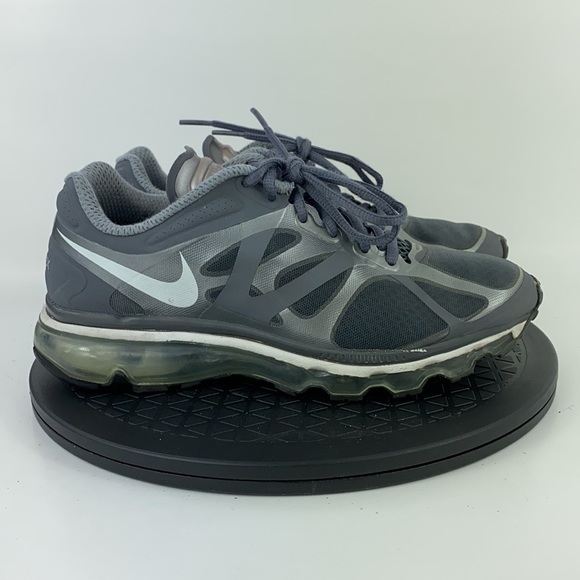 Nike Air Max Plus 2012 Gray Athletic Running Shoes 487679-010 Women’s Size 8 - Picture 5 of 13